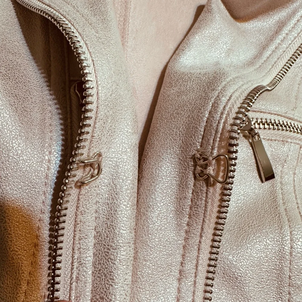 Lena Gabrielle beautiful casual novelty pink jacket, size 6 - Picture 10 of 14